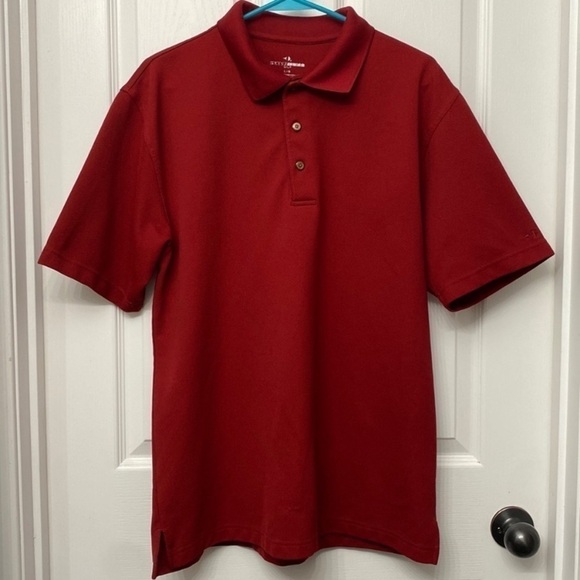 Grand Slam Red Golf Polo Large - Picture 1 of 8